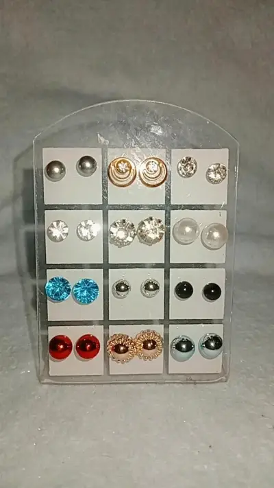 Set de Aros de Fantasía Multicolor - miniatura 1