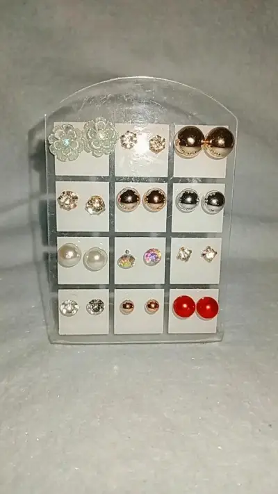 Set de Aros de Fantasía Multicolor - miniatura 2