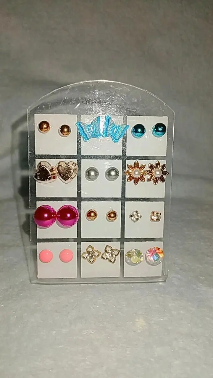 Set de Aros de Fantasía Multicolor - 3
