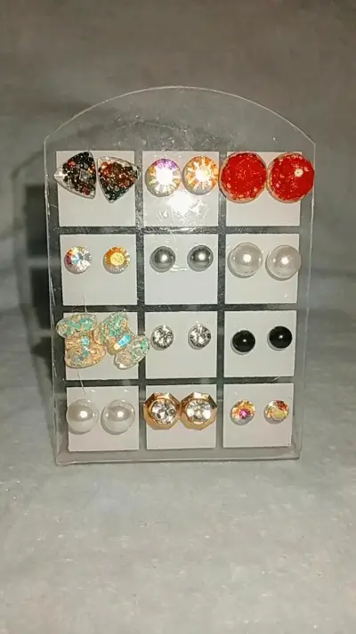 Set de Aros de Fantasía Multicolor - miniatura 4