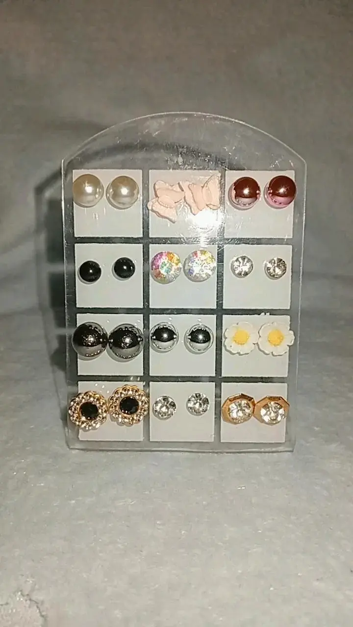 Set de Aros de Fantasía Multicolor - 6