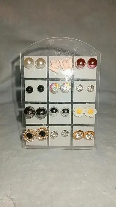 Set de Aros de Fantasía Multicolor - miniatura 6