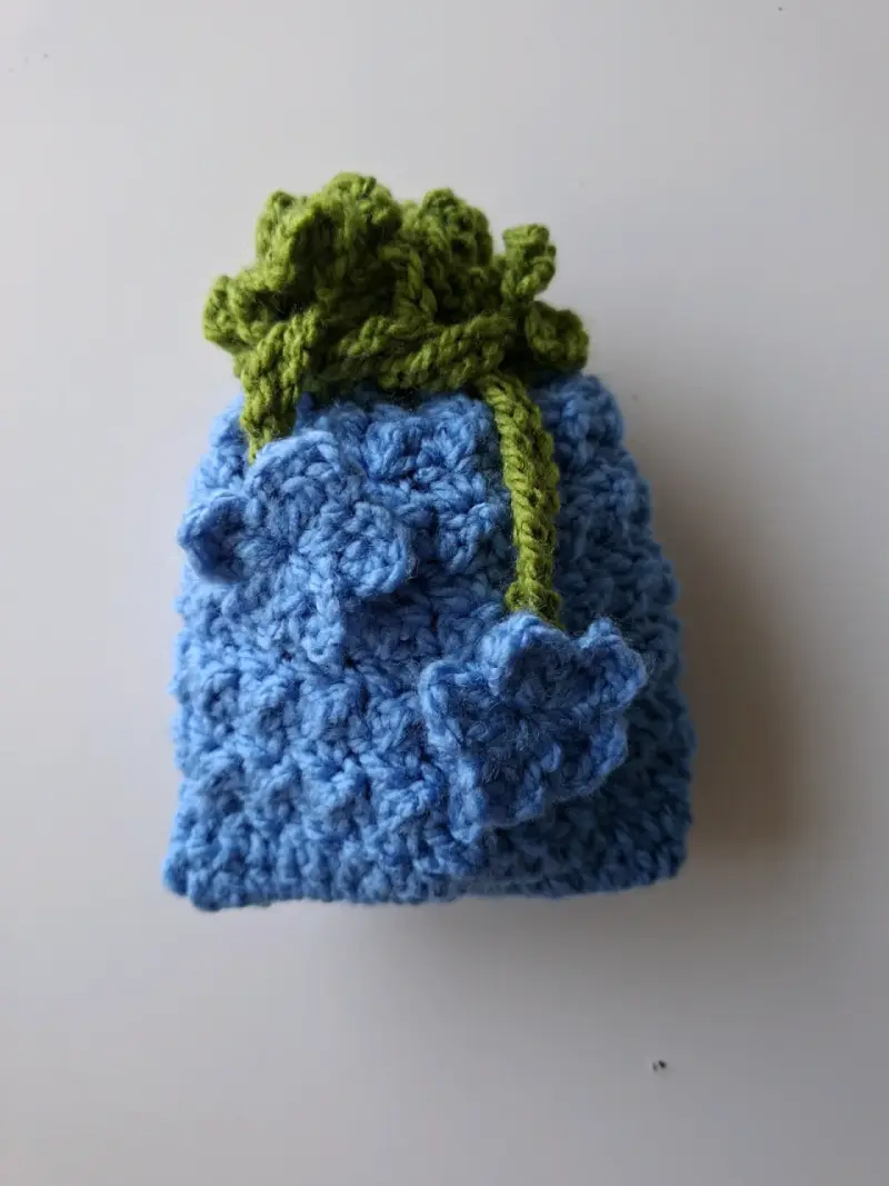 Bolsito crochet cuadrado - 3