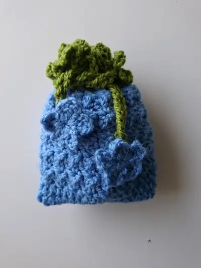 Bolsito crochet cuadrado - miniatura 3