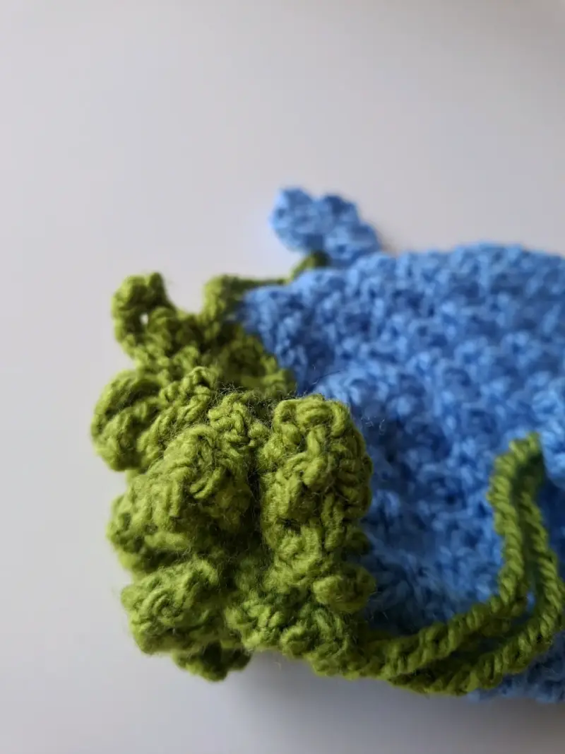 Bolsito crochet cuadrado - 5