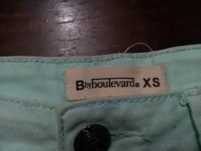 Falda corta verde menta Byboulevard - miniatura 3