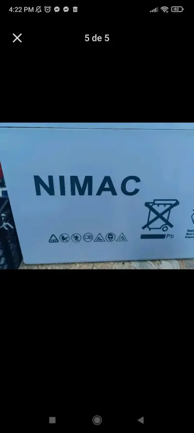 Batería Nimac - miniatura 1