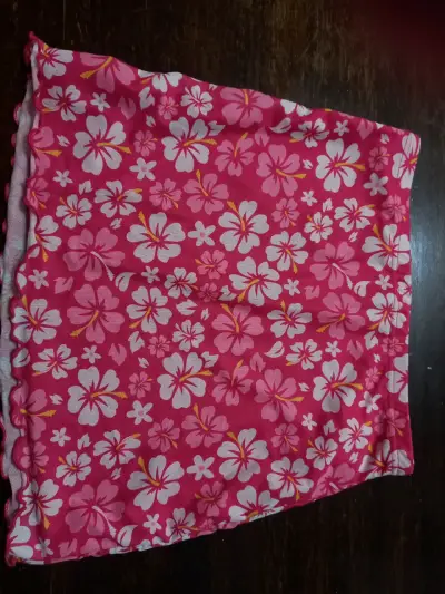 Falda corta floral rosa Shein - miniatura 1