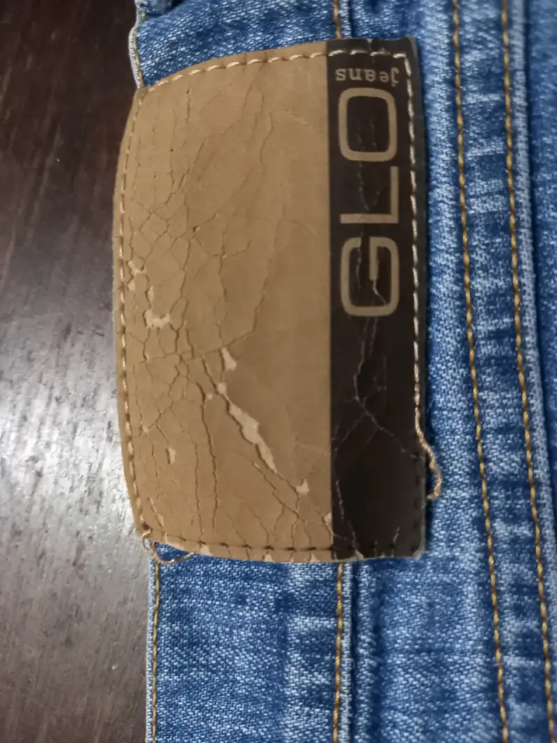 Jeans de mezclilla azul para mujer Glo - 3