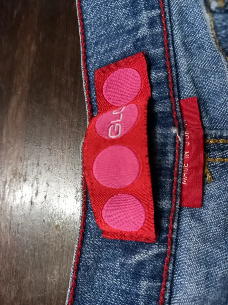 Jeans de mezclilla azul para mujer Glo - 4