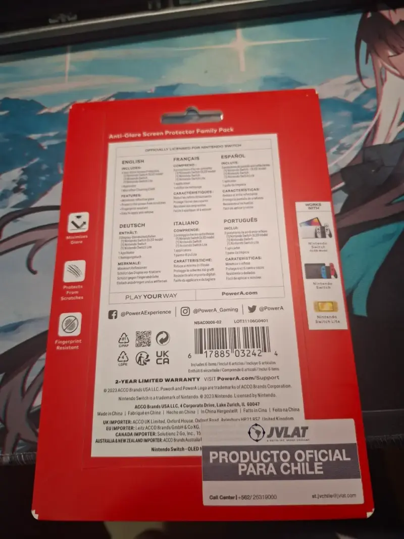 Protector de Pantalla para Nintendo Switch x9 - 3