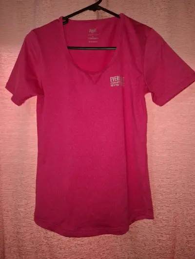 Polera deportiva rosa Everlast para mujer - miniatura 1