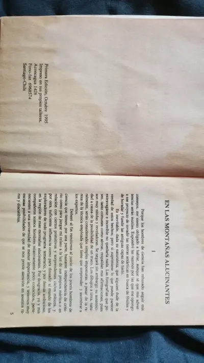 Libro En Las Montañas Alucinantes de H.P. Lovecraft - miniatura 3
