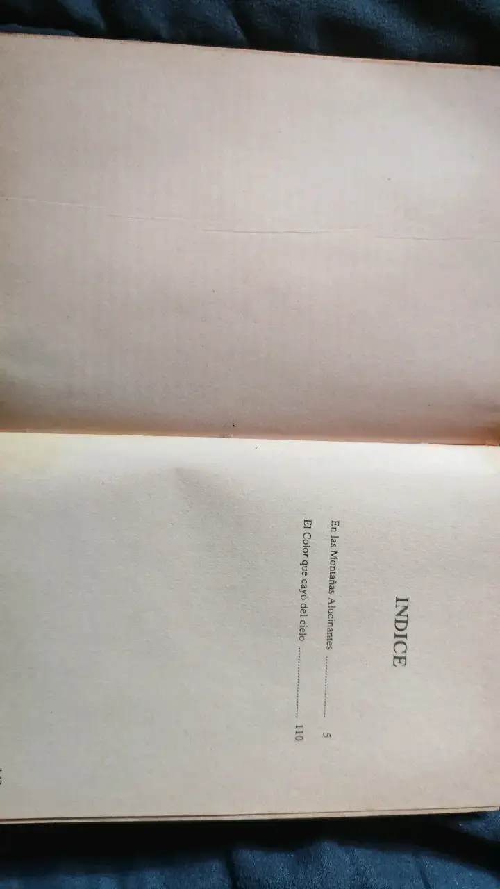 Libro En Las Montañas Alucinantes de H.P. Lovecraft - 4