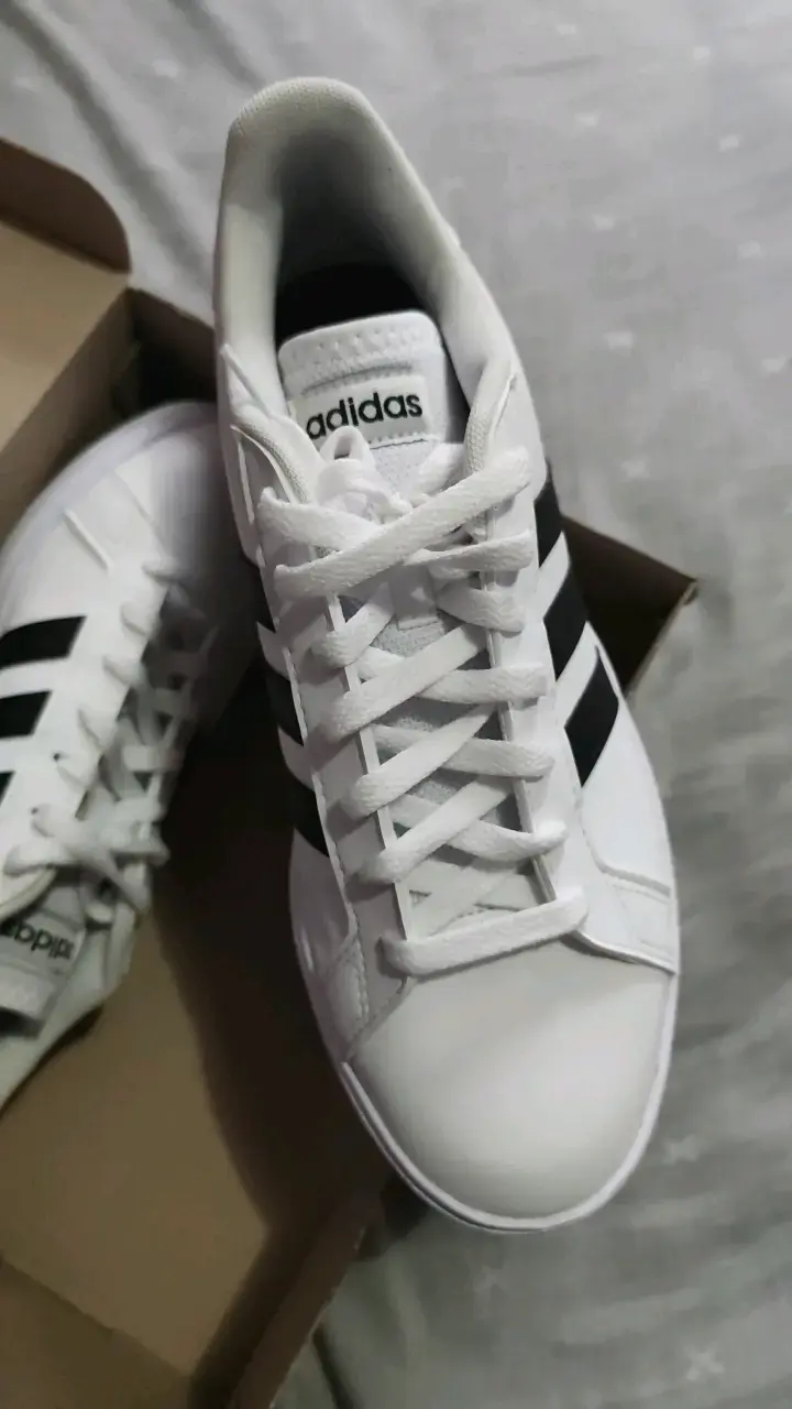 Zapatillas Adidas Grand Court Base 2.0 blancas - 3