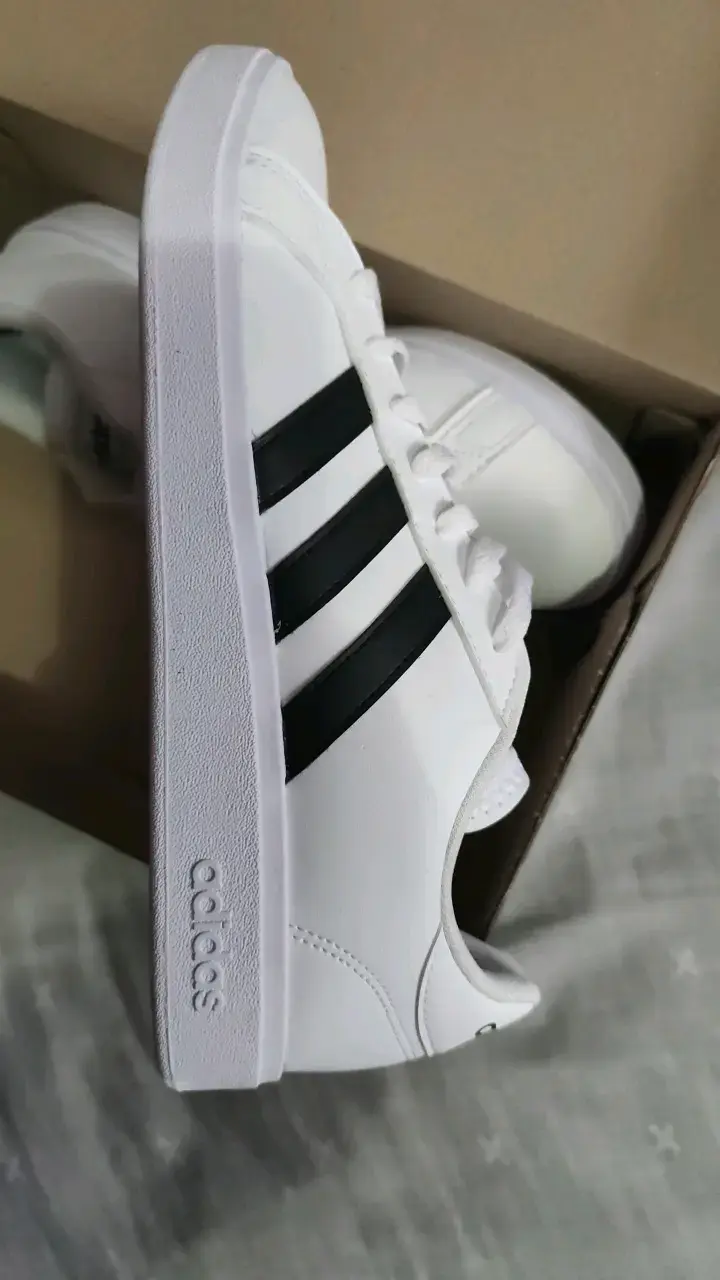 Zapatillas Adidas Grand Court Base 2.0 blancas - 4