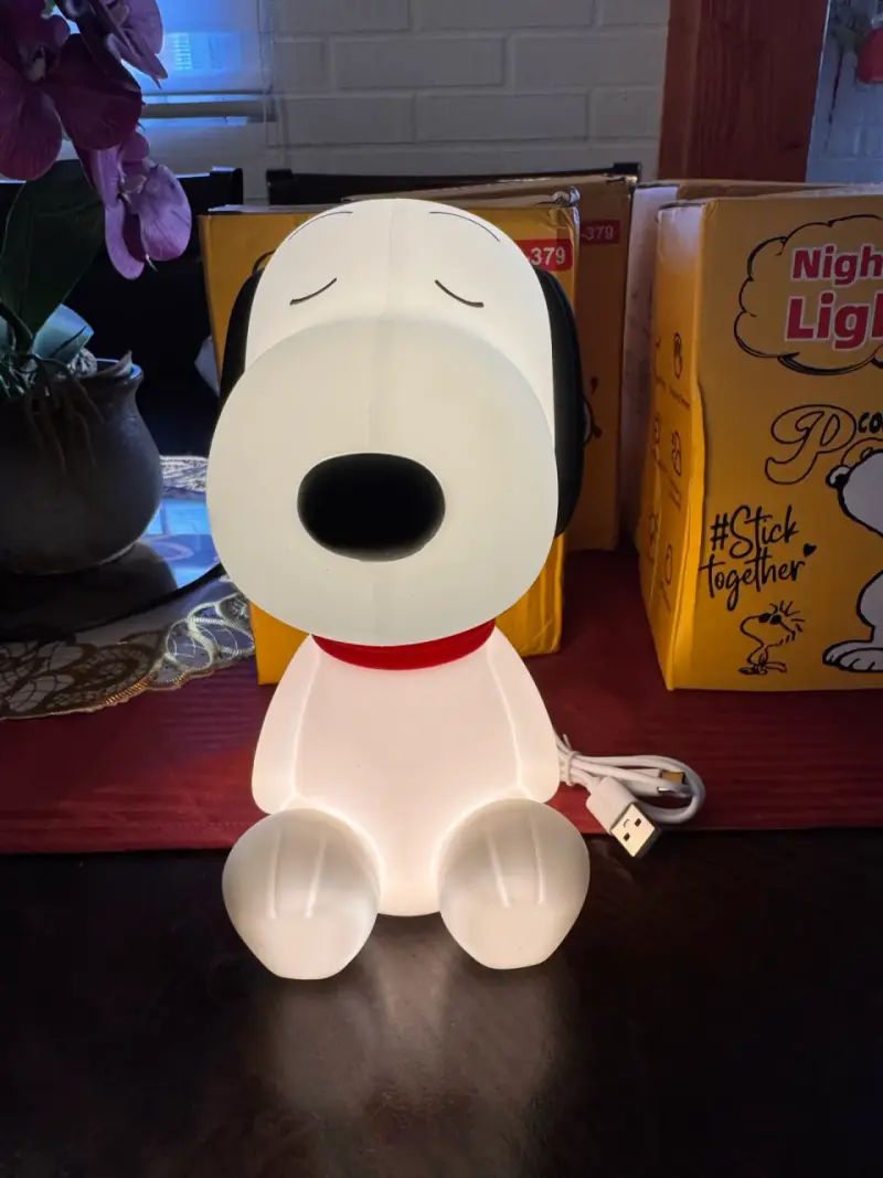 Lámpara de Silicona Snoopy Recargable USB - 3