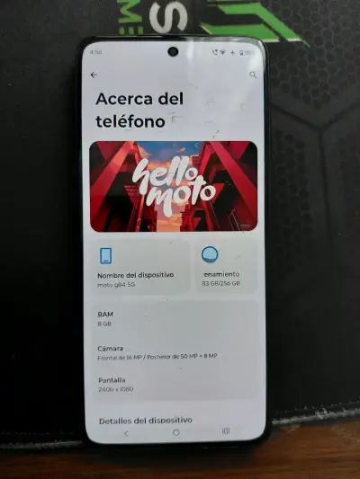 Smartphone Motorola Moto G84 5G 8GB RAM 256GB - miniatura 3