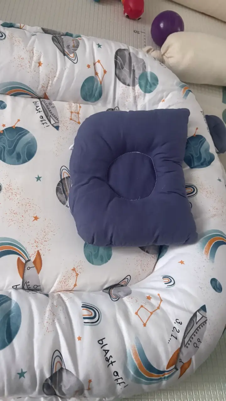 Cuna nido para bebé con diseño espacial - 2