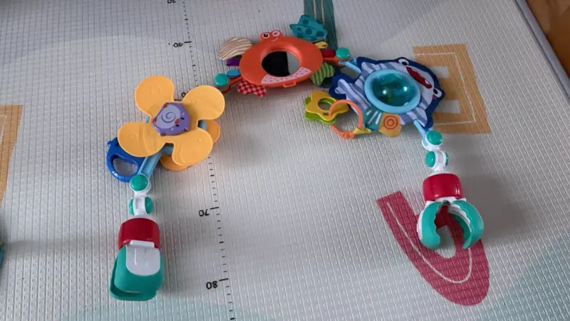 Juguete colgante para coche de bebé con animales marinos