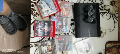 Consola PlayStation 3 con control y juegos - miniatura 6
