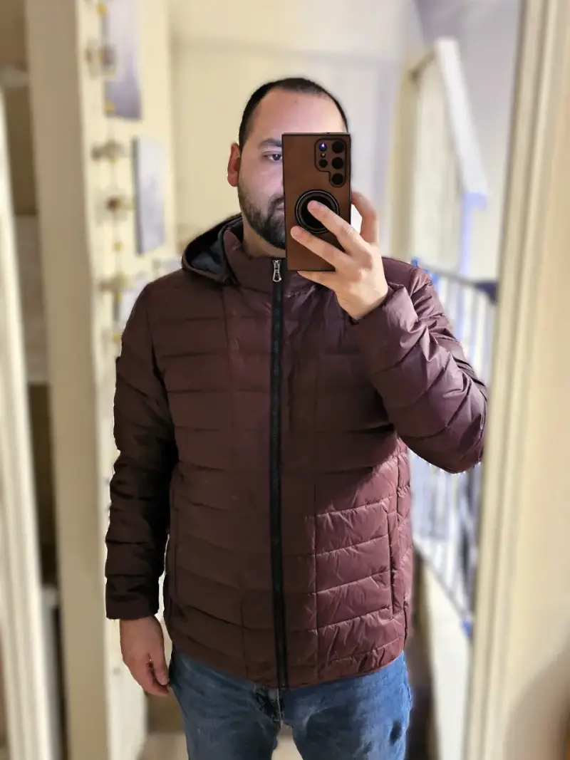 Chaqueta acolchada Trial hombre talla M - 5