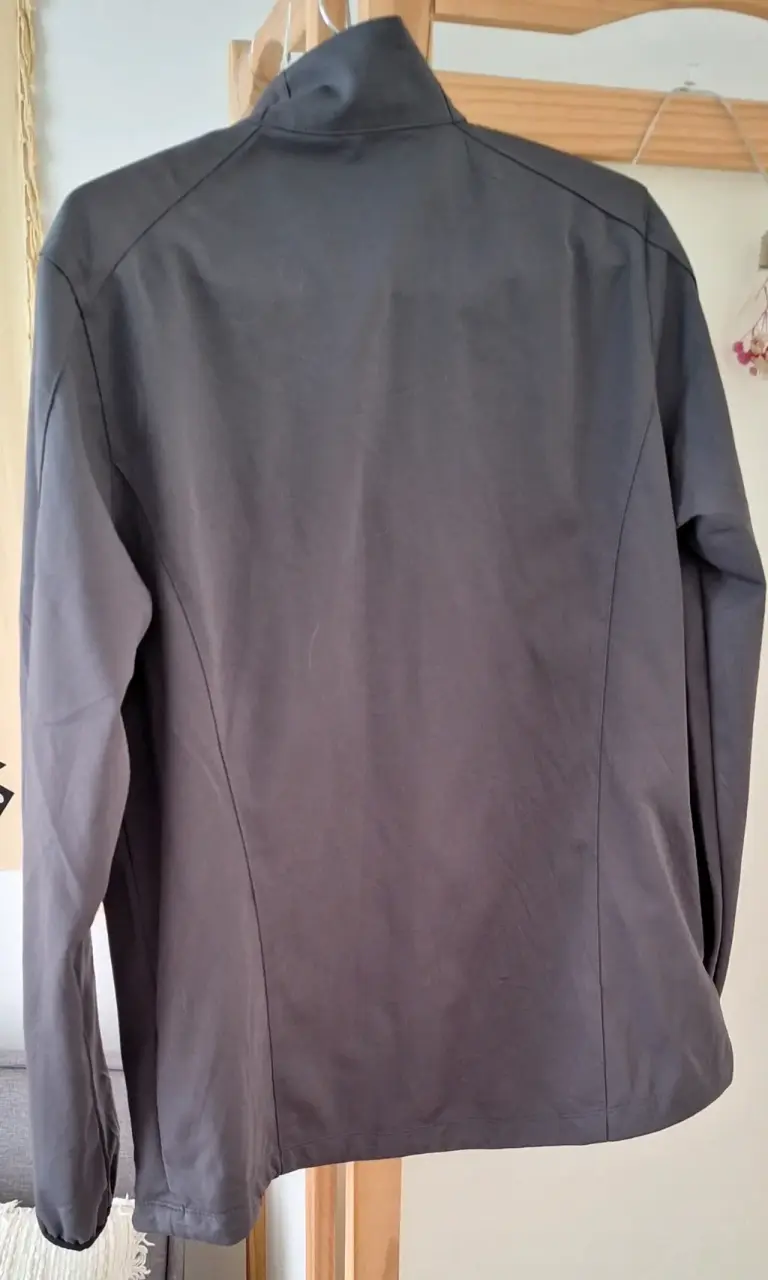 Chaqueta gris con logo Besco Engert - 2