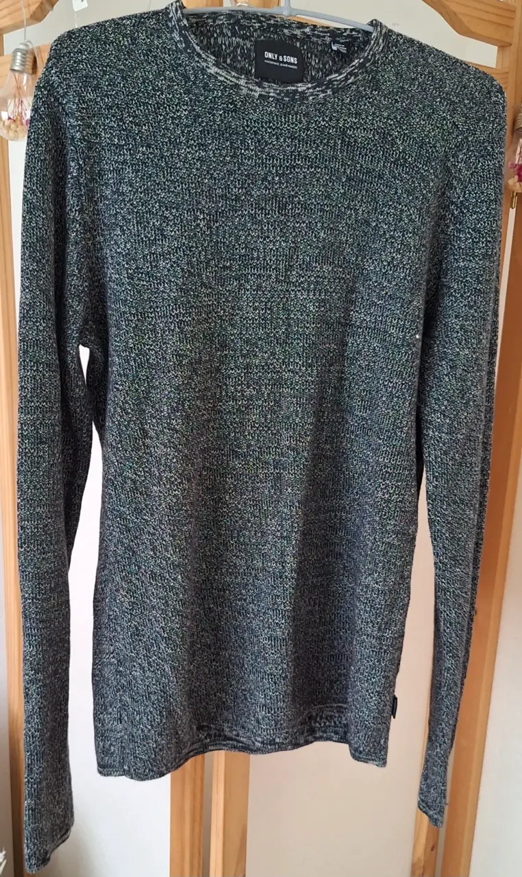 Suéter gris Only & Sons para hombre - 1