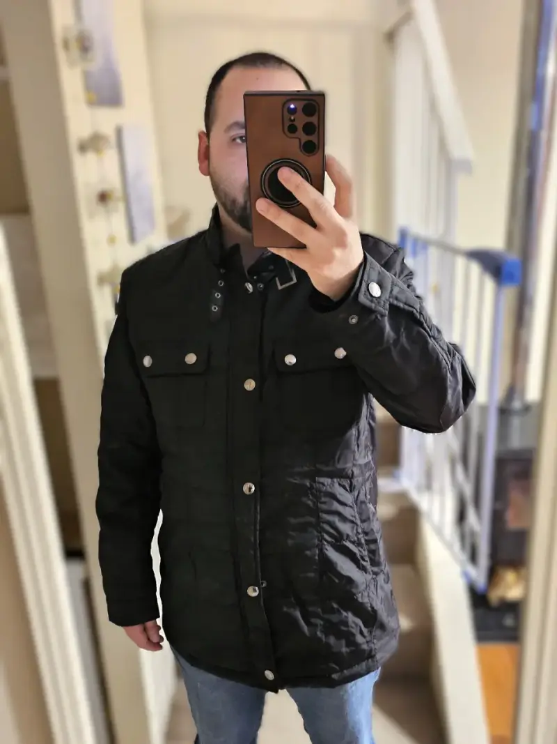 Parka impermeable Mavianni hombre talla L - 4