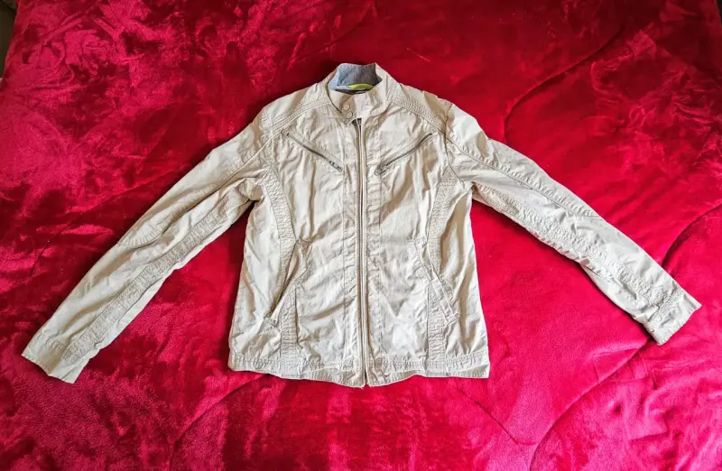 Chaqueta biker J.C. RAGS hombre talla M - 1