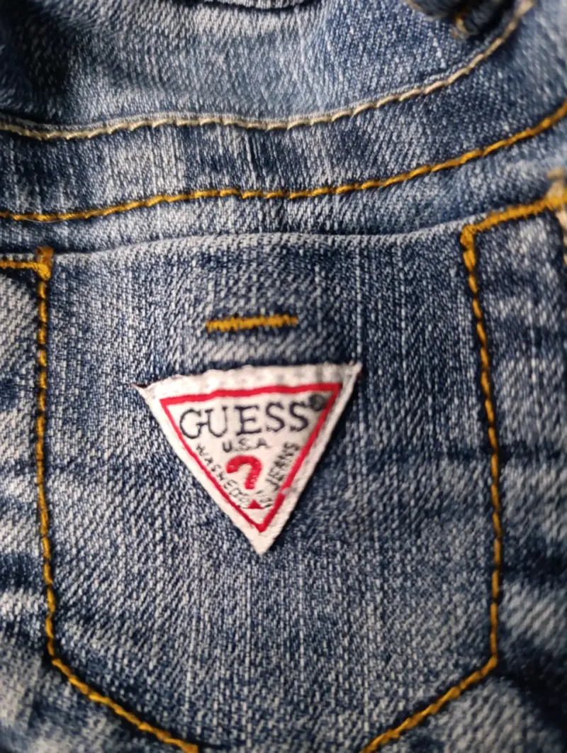 Jeans de bebé Guess azul denim - 4
