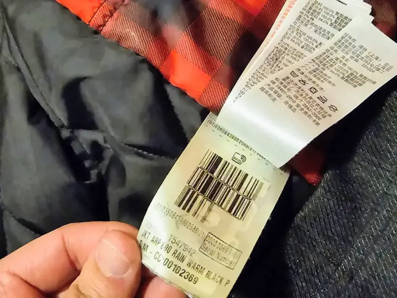 Chaqueta impermeable Quechua hombre talla M - 4
