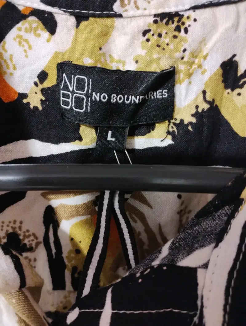 Camisa estampada abstracta No Boundaries - 2