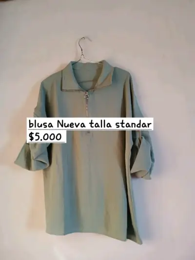 Falda de mezclilla azul claro nueva - miniatura 4