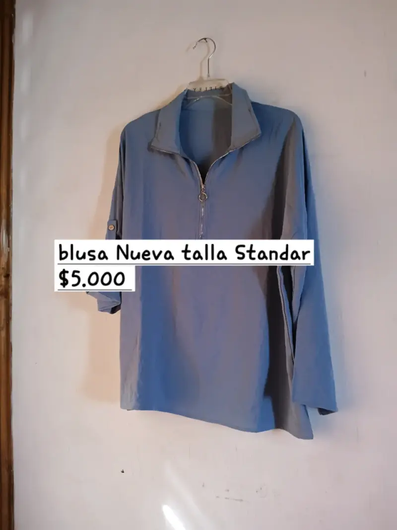 Falda de mezclilla azul claro nueva - 6