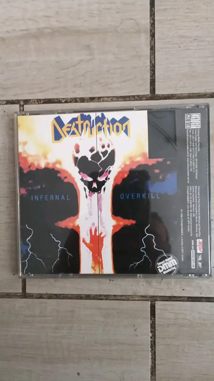 CD Destruction Sentence of Death e Infernal Overkill - 2