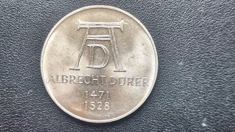Moneda 5 Deutsche Mark 1971 Alemania - 2