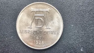 Moneda 5 Deutsche Mark 1971 Alemania - miniatura 2