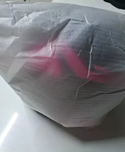 Casco de moto GHB negro y rosa - miniatura 4