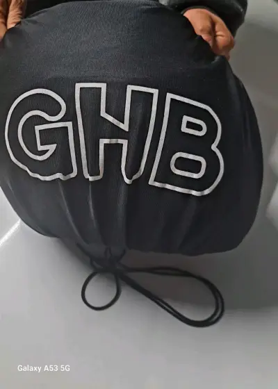 Casco de moto GHB negro y rosa - miniatura 5