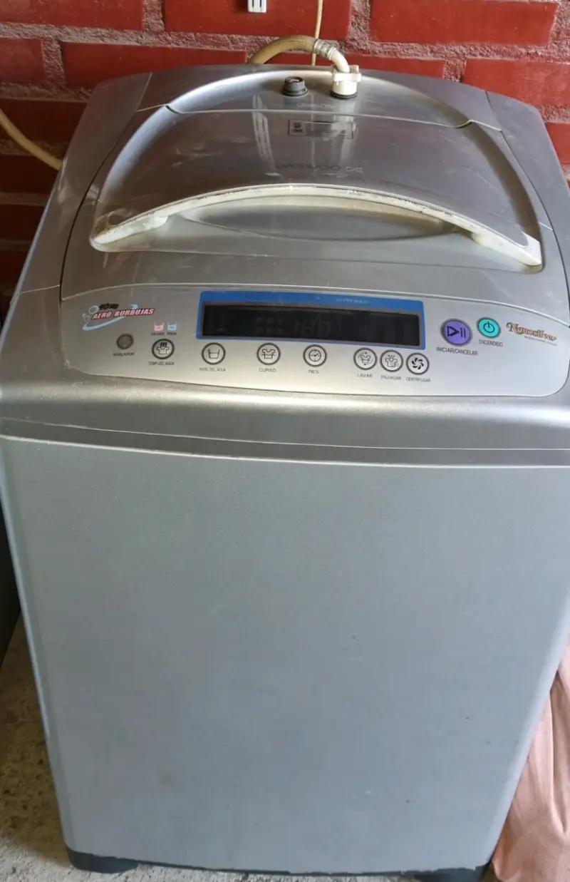 Lavadora Daewoo 10 kg con Nano Silver