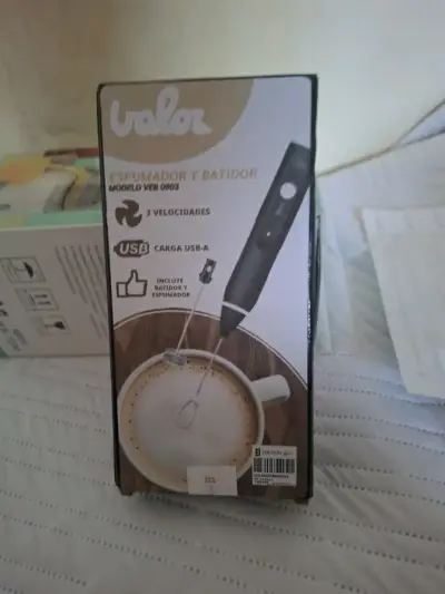 Espumador y Batidor Valor VEB 0903 con Carga USB - miniatura 1