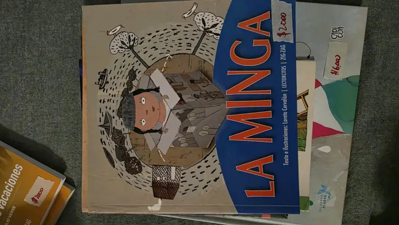 Libro infantil 'La Minga' de Loreto Corvalán