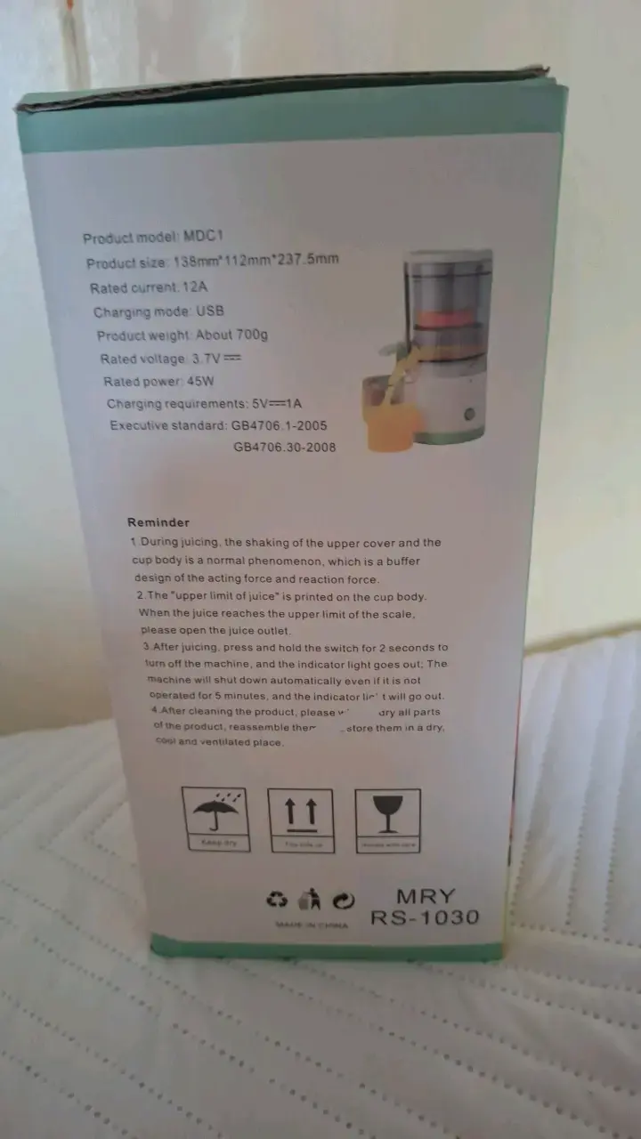 Exprimidor de Jugo Automatico Valor Modelo VJ-3365 - 2