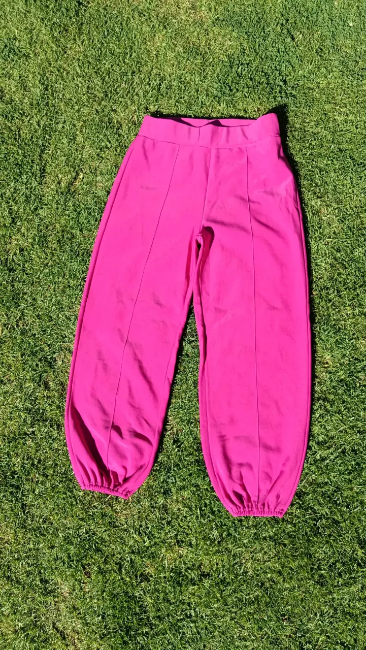 Pantalones deportivos fucsia para mujer