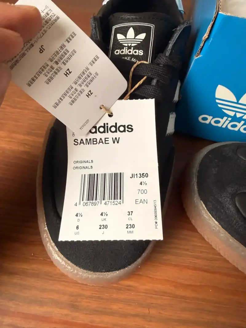 Zapatillas Adidas Samba Mujer Negras - 2