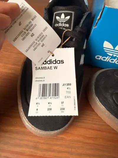 Zapatillas Adidas Samba Mujer Negras - miniatura 2