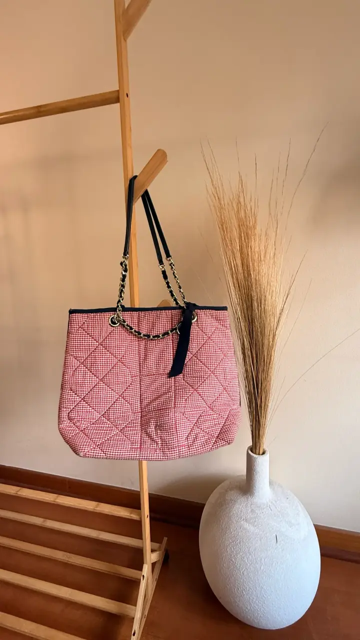 Bolso tote acolchado Purificación García