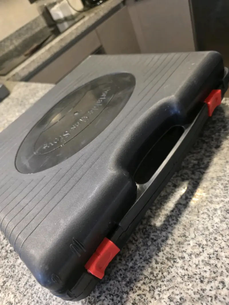 Cocina a gas portátil con estuche - 1