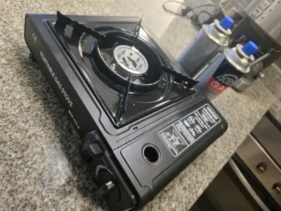 Cocina a gas portátil con estuche - miniatura 5